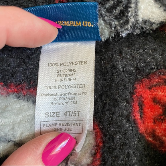 Star Wars Darth Vader Fleece Bathrobe for Boys - Picture 10 of 10